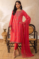 Zeen Wum21317 Crimson Red Luxury Chiffon 2021