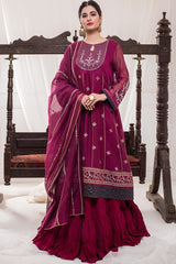 Zeen Wum31307 Raspberry Radiance Luxury Chiffon 2021