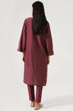 Zeen Woman 2 Piece Cotton Silk Suit WZM22303 Purple Winter Collection Vol 1 2022