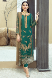 Zainab Manan ZM-04 Bean Aqua Rawayat Chiffon 2022