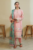 Zara Shahjahan Zoya-8A Coco Luxury Lawn Collection 2024