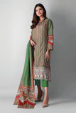 Khaadi A2104039 Green Summer Lawn 2021