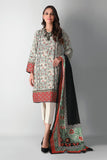 Khaadi A21330 White Autumn Collection 2021