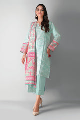 Khaadi A21331 Blue Autumn Collection 2021