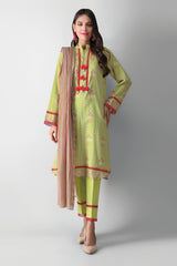 Khaadi A21332 Green Autumn Collection 2021