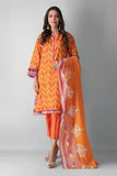 Khaadi A21342 Orange Autumn Collection 2021