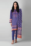 Khaadi A21362 Blue Autumn Collection 2021