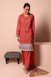 Khaadi A22133 Orange Summer Lawn 2022