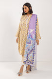 Khaadi ACA22223 Beige Eid Lawn Collection 2022