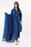 Khaadi ACO22204 Blue Eid Lawn Collection 2022