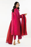 Khaadi A C ACO22205 Maroon Cambric Lawn 2022