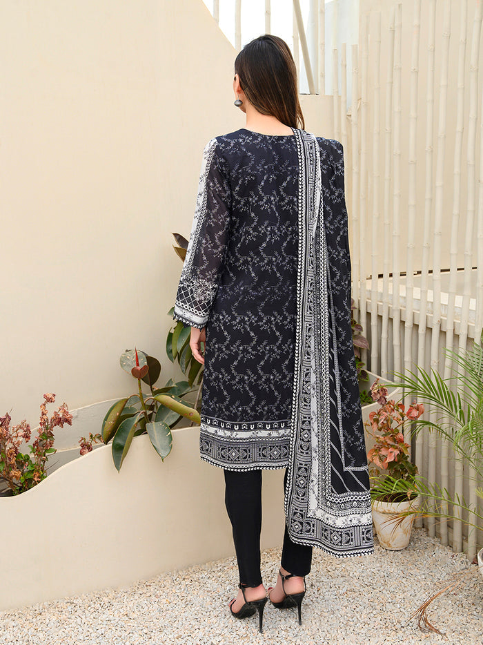 Salitex UNS23CH017UT Monochrome 2PC Printed Collection