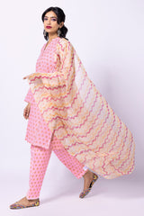 Khaadi AJ22301 Pink Spring Summer Lawn Vol 1