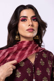 Khaadi AJ22304 Red Spring Summer Lawn Vol 1