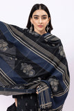 Khaadi Fabrics 3 Piece Suit, BLACK Festive Pret Formals