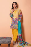 Khaadi Ala22218 Yellow Summer Collection 2022