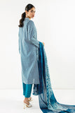 Khaadi A L ALA22265 Blue Cambric Lawn 2022