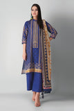 Khaadi Alk21415 Blue Winter 2021