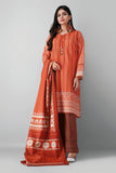 Khaadi Alk21461 Orange Winter 2021