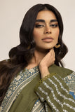Khaadi Fabrics 3 Piece Suit Printed Light Khaddar ALK231017 Winter Collection