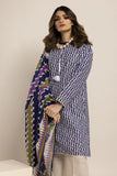 Khaadi Fabrics 3 Piece Suit Printed Light Khaddar ALK231018 Winter Collection