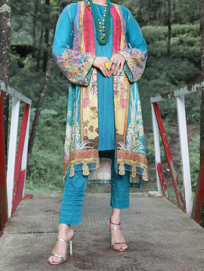 Almirah ALP-2PS 1006 Teal Lawn Collection 2021