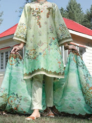 Almirah ALP-3PS 973 Green Lawn Collection 2021