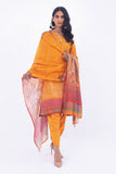 Khaadi AME22207 Yellow Eid Lawn Collection 2022