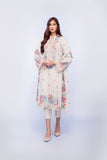 Bareeze Daisy Flowers Range Bnl525 Cream Dress