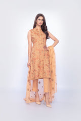 Bareeze Autumn Wind Mc588 Golden Dress