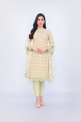 Bareeze Life In Gardenia Ch2874 Light Green Dress