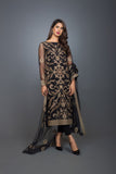 Bareeze Liberty Range Ch2917 Black Dress