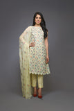 Bareeze French Marigold Bnl665 Yellow Dress
