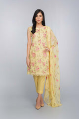 Bareeze Houy Hock Bnl402 Yellow Dress