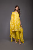 Bareeze Shadow Work 2 Er654 Yellow Dress