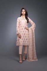 Bareeze Gul Bahar 1 Bnl674 Peach Dress