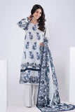 Khaadi ASl22201 White Eid Lawn Collection 2022