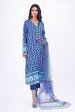 Khaadi A V AV22204 Blue Cambric Lawn 2022
