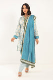 Khaadi A V AV22210 Blue Cambric Lawn 2022