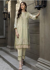 Azure AZU21-FK2 Creamy Mint Zari Formal Kurti 2021
