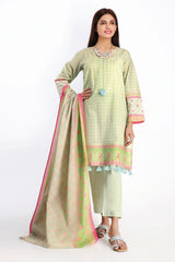 Khaadi B20214 Green Summer Collection 2020