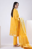 Khaadi Bco22203 Yellow Eid Collection 2022