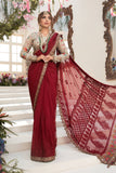 Maria B Deep red and Beige BD-2107 Eid Collection 2021