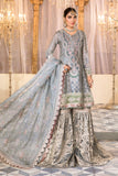 Maria B Pearl Blue and Ash Pink (BD-2403) Heritage Eid Collection 2022