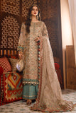 Maria B Off White with Sea Green (BD-2507) Mbroidered Wedding Collection