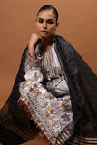 Khaadi Fabrics 3 Piece Suit, WHITE Festive Pret Formals
