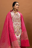 Khaadi Fabrics 3 Piece Suit, BEIGE Festive Pret Formals