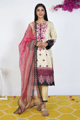 Zellbury Amber Beige Eid Lawn 2022