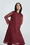 Maria B Shirt Maroon BETW22W118 Basics Formal