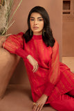 Maria B Suit Red BETW22W131 Basics Formal